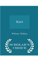 Kant - Scholar's Choice Edition: (English)