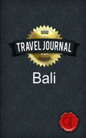 Travel Journal Bali