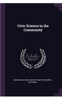 Civic Science in the Community