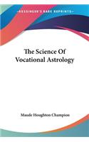 Science Of Vocational Astrology
