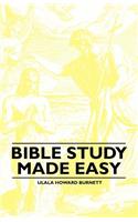 Bible Study Made Easy