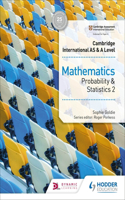 Cambridge International as & a Level Mathematics Probability & Statistics 2