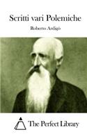 Scritti vari Polemiche