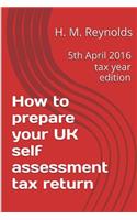 How to prepare your UK self assessment tax return