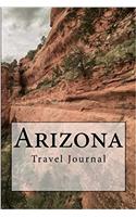 Arizona Travel Journal: Travel Journal with 150 lined pages