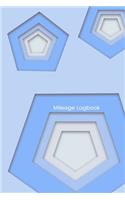 Mileage Logbook: Professional Mileage Log Book: Mileage & Gas Journal: Mileage Log For Work: Mileage Tracker For Business
