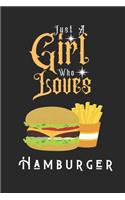 Just A Girl Who Loves Hamburger
