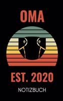 Oma Est. 2020 Notizbuch