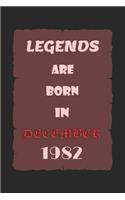 Legends Are Born in December 1982