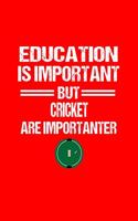 Cricket Notebook
