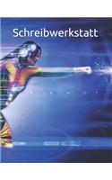 Schreibwerkstatt: Schneeflocken Matrix - XXL Planer Notizbuch (Größe: 8,5x 11 Zoll) für das kreative Schreiben und die Entwicklung komplexer Storys
