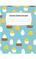 Chicken Composition Book