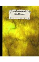 Witchcraft and Wizard Student Notebook: 7.44 X 9.69 Wide Ruled Paper for Birthday, Christmas, Back to School Journal Unique Composition Book Gift for Friend, Family, Teacher, Student, Magical or Not