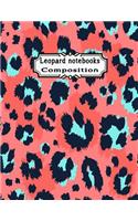 Leopard Notebooks Composition