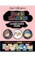 Paper craft games (Face Maker - Cut and Paste): This book comes with a collection of downloadable PDF books that will help your child make an excellent start to his/her education. Books are design(33 Paper Craft Games)