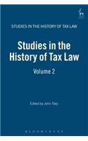 Studies in the History of Tax Law, Volume 2