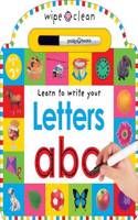 Wipe Clean Learning - Letters