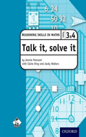 Talk it, solve it - Reasoning Skills in Maths Yrs 3 & 4