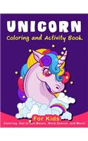 Unicorn Coloring Activity Book for Kids