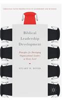 Biblical Leadership Development