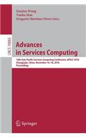 Advances in Services Computing