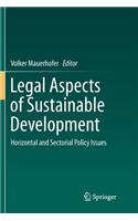 Legal Aspects of Sustainable Development