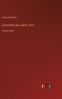 Geschichte des Jahres 1815