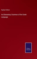 Elementary Grammar of the Greek Language