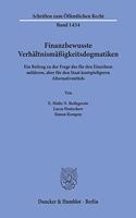 Finanzbewusste Verhaltnismassigkeitsdogmatiken