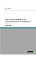 ganz (un)romantische Hausarbeit