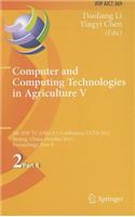 Computer and Computing Technologies in Agriculture V: 5th IFIP TC 5/SIG 5.1 International Conference, CCTA 2011, Beijing, China, October 29-31, 2011, Proceedings, Part II