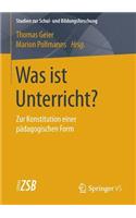 Was Ist Unterricht?