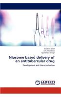 Niosome based delivery of an antitubercular drug