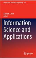 Information Science and Applications