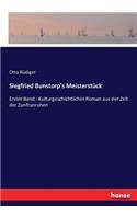 Siegfried Bunstorp's Meisterstück