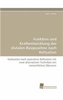 Funktion Und Kraftentwicklung Der Distalen Bizepssehne Nach Refixation