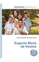 Eugenio Maria de Hostos: (English)