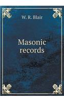 Masonic Records