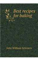 Best Recipes for Baking