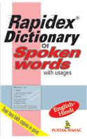 Rapidex Dictionary of Spoken Words: With Usages
