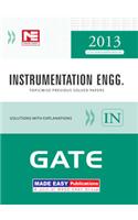 GATE 2013 Instrumentation Engineering: Topicwise Previous Solved Papers