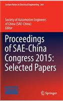 Proceedings of Sae-China Congress 2015: Selected Papers