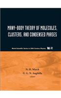 Many-Body Theory of Molecules, Clusters and Condensed Phases