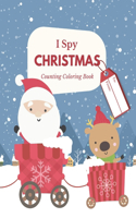 I Spy Christmas Counting Coloring Book