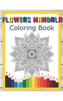 Flowers Mandala Coloring Book