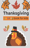 Thanksgiving Coloring Book for Kids