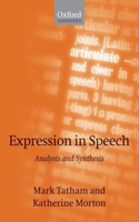 Expression in Speech