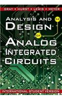 Analysis and Design of Analog Integrated Circuits