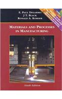Materials and Processes in Manufacturing