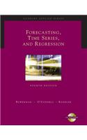 Forecasting, Time Series, and Regression